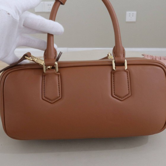 Miu Miu Arcadie Mini Nappa Leather Boston Bag