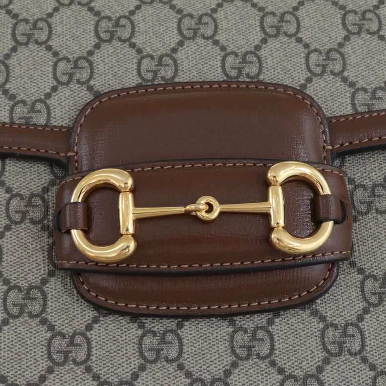 古驰 Horsebit 1955 马衔扣系列中号肩背包