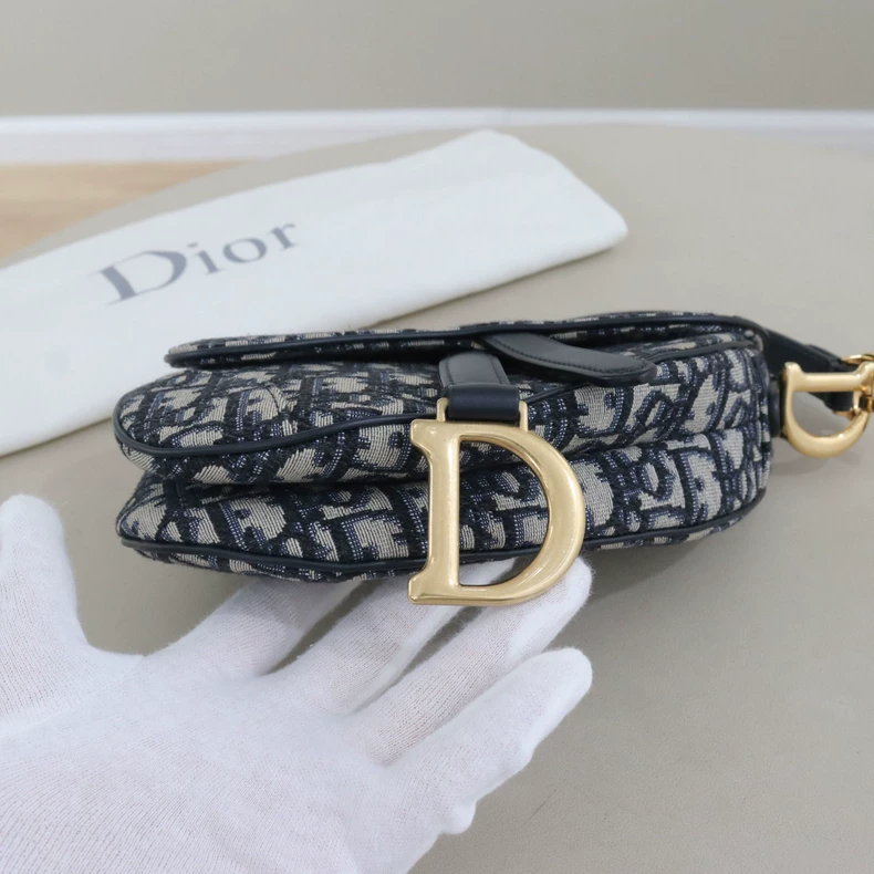 Dior  Small Saddle Bag (Dior Oblique Jacquard)