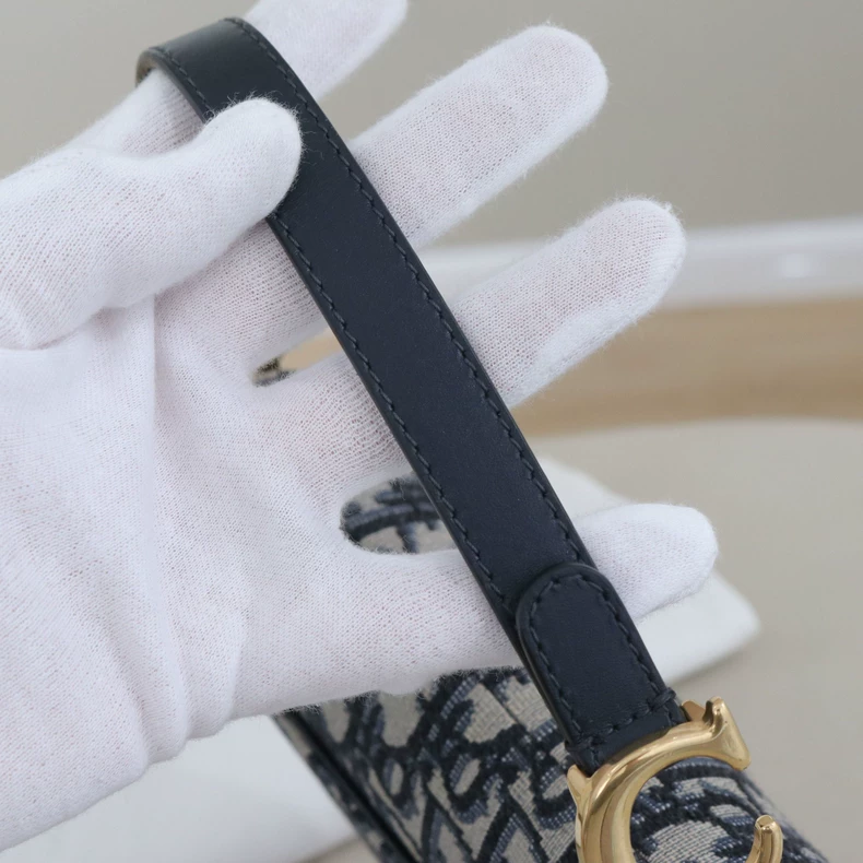 Dior  Small Saddle Bag (Dior Oblique Jacquard)