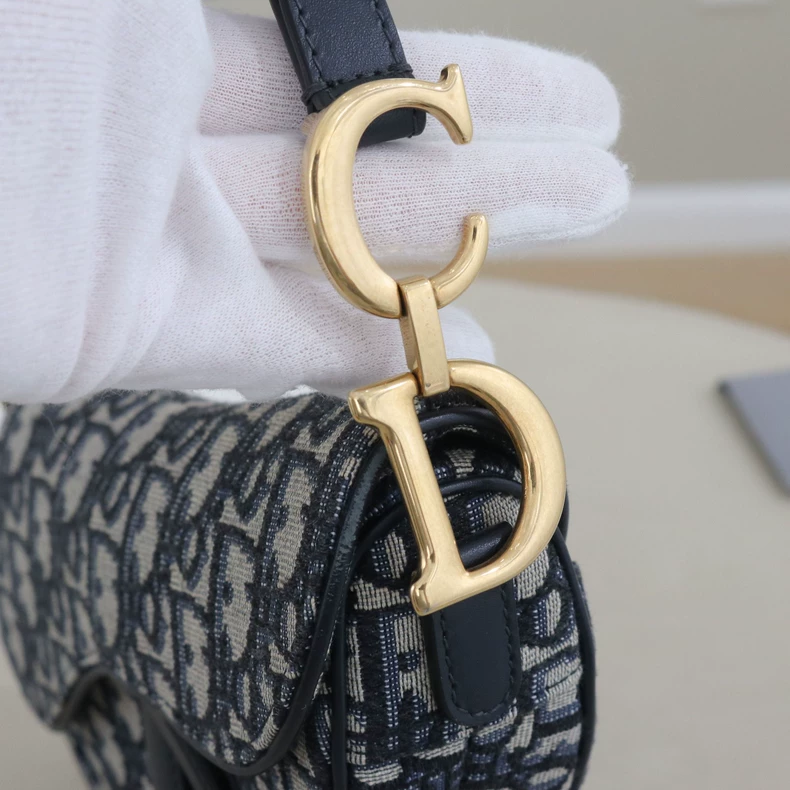Dior  Small Saddle Bag (Dior Oblique Jacquard)