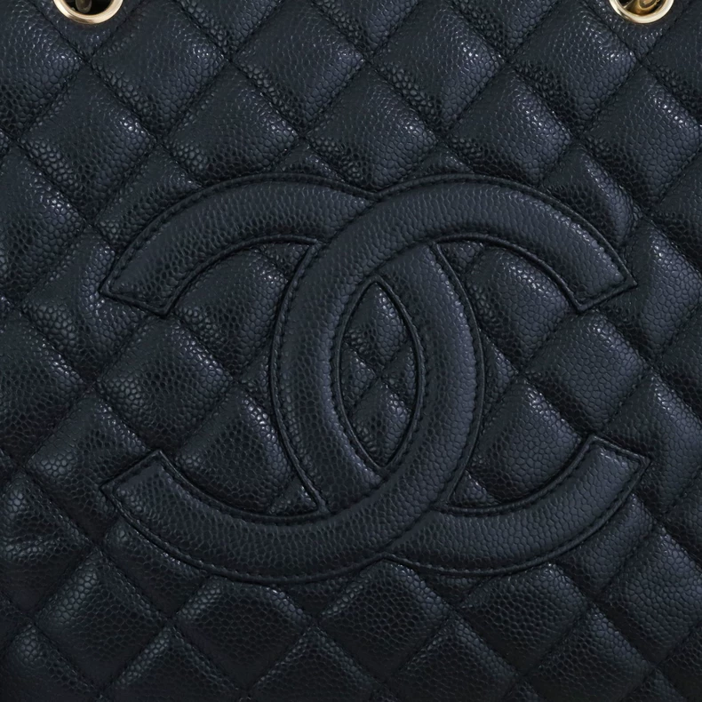 Chanel Matelasse Caviar Leather Grand Shopping Tote