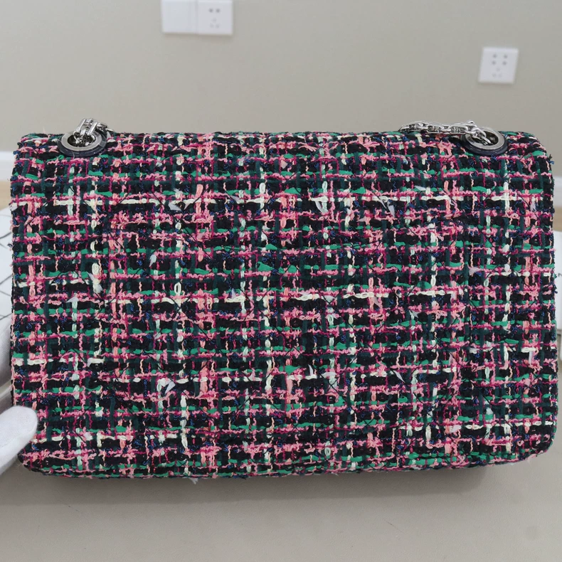 Chanel 2.55 Reissue Multicolor Tweed Flap Chain Bag