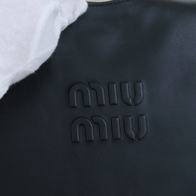 Miu Miu Leather Hobo Bag