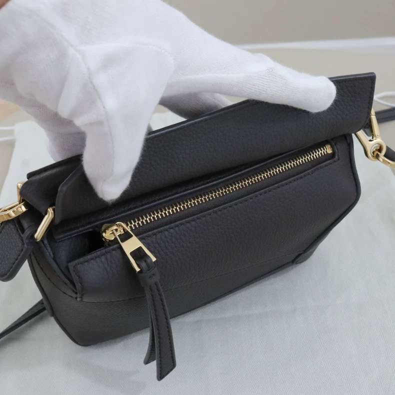 LOEWE Mini Puzzle Edge Bag in Classic Calfskin