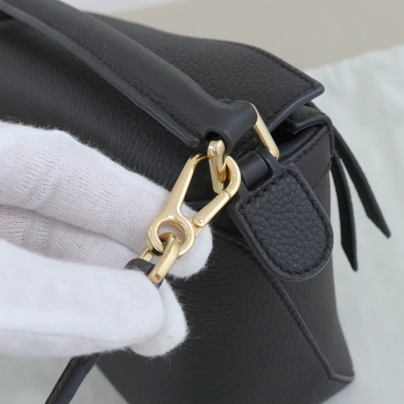 LOEWE Mini Puzzle Edge Bag in Classic Calfskin
