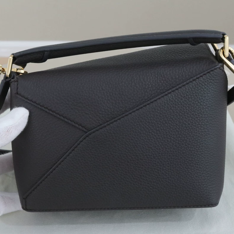 LOEWE Mini Puzzle Edge Bag in Classic Calfskin