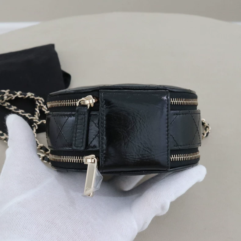 Chanel Mini Round Small Vanity Case