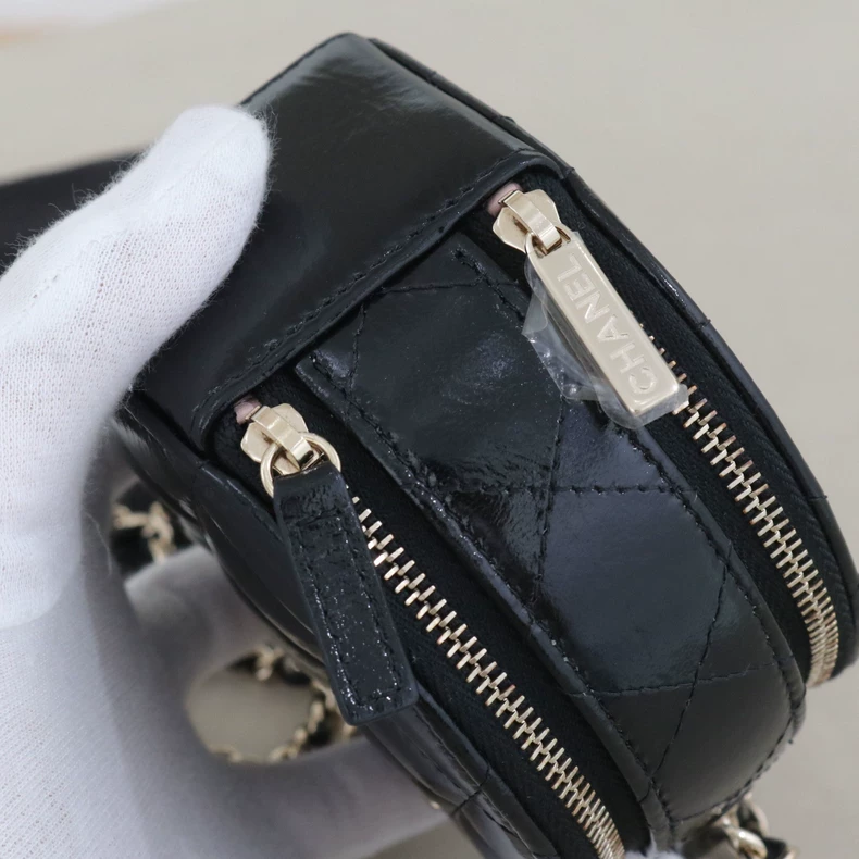 Chanel Mini Round Small Vanity Case