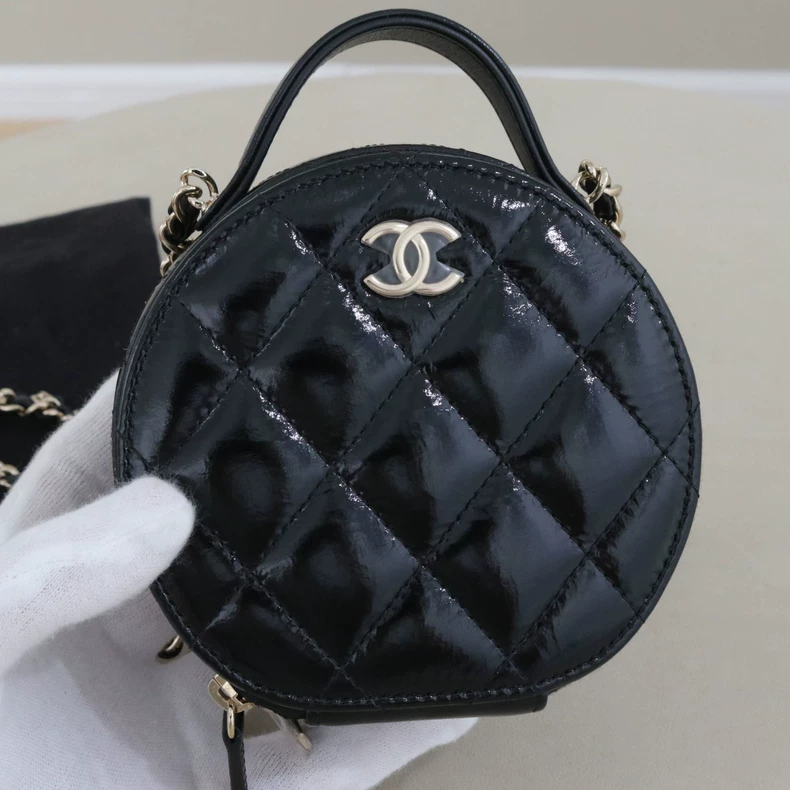 Chanel Mini Round Small Vanity Case