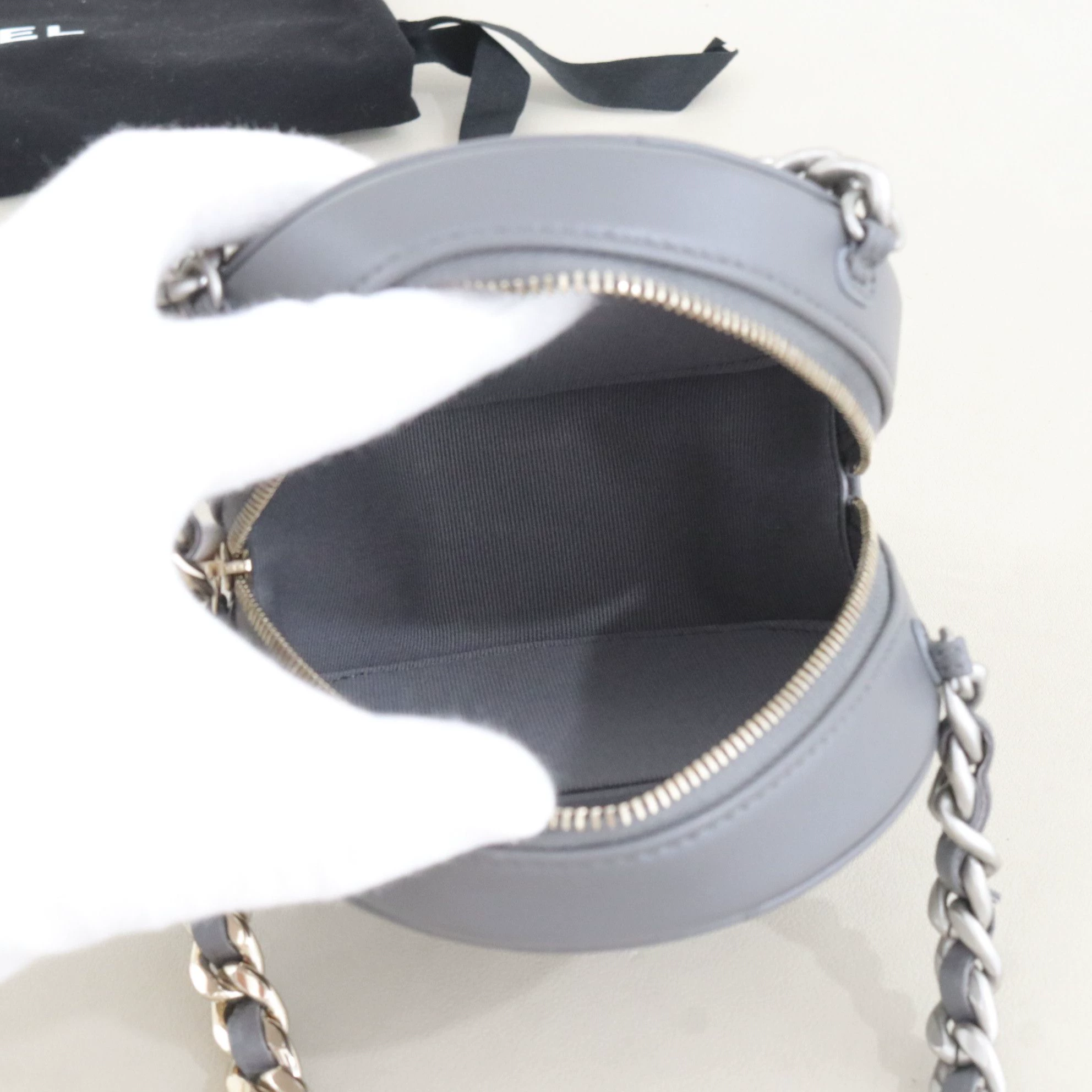Chanel 19 Round Clutch