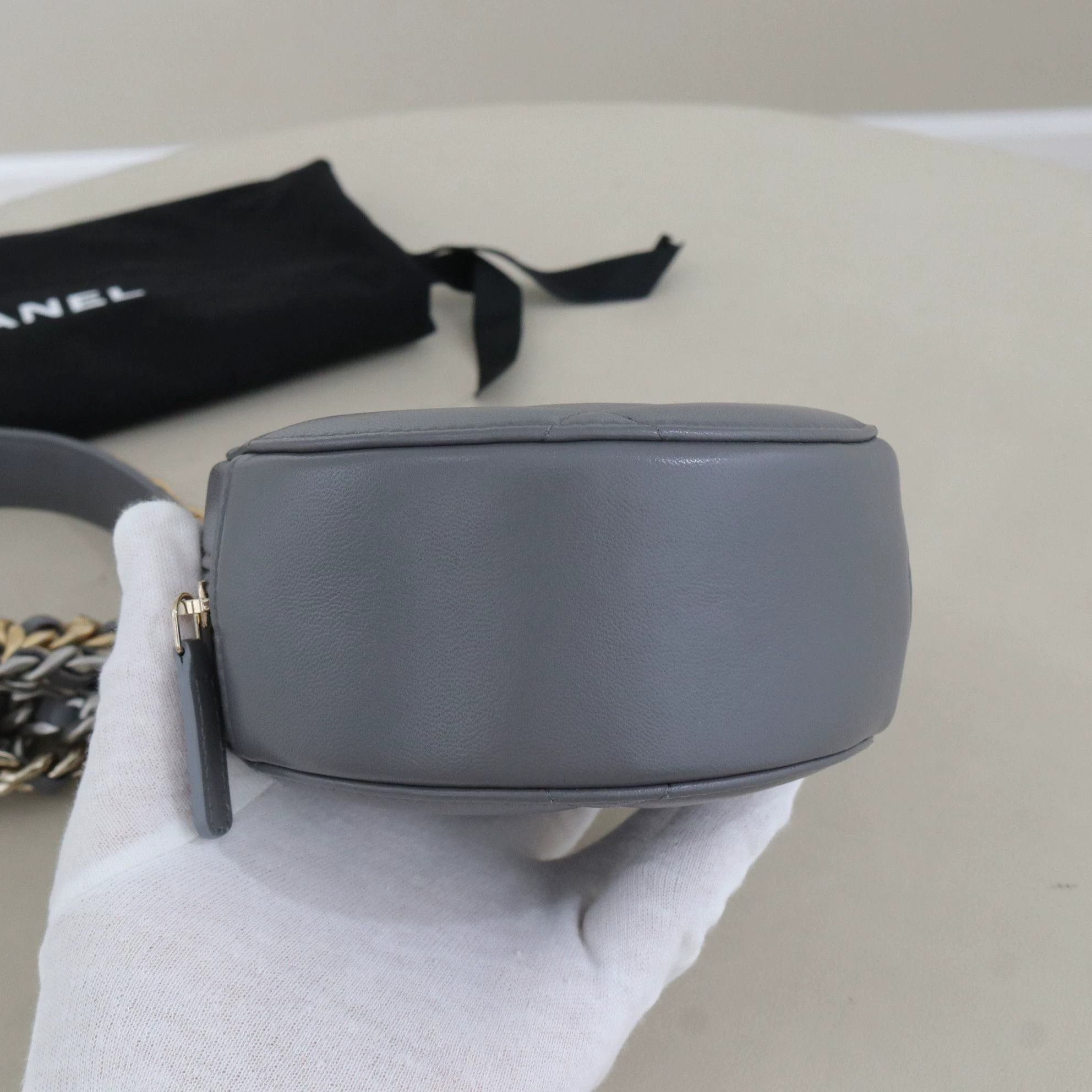 Chanel 19 Round Clutch